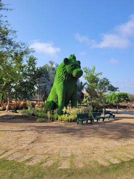 Devalia Safari Park – open safari near Sasan Gir Gujarat